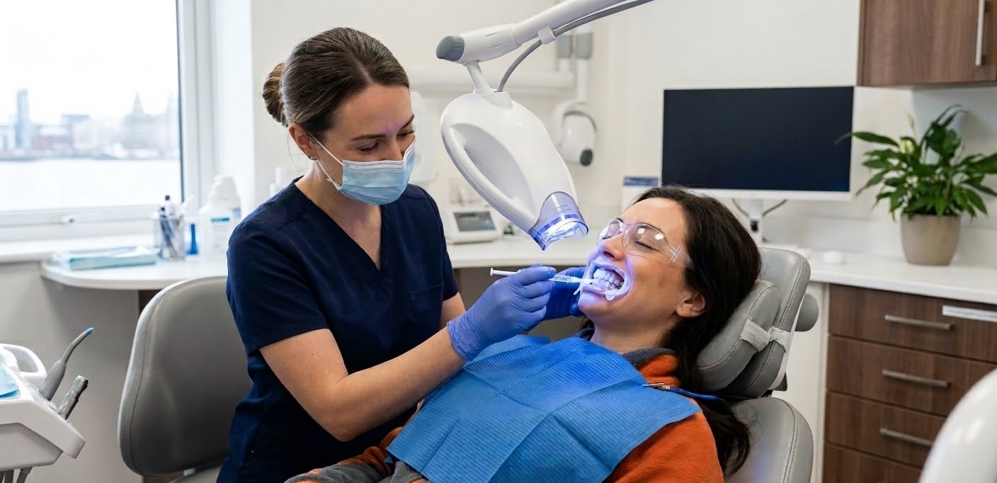 In-Clinic Teeth Whitening